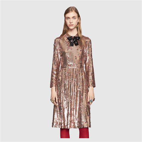 gucci black dress 2019|gucci black and gold dress.